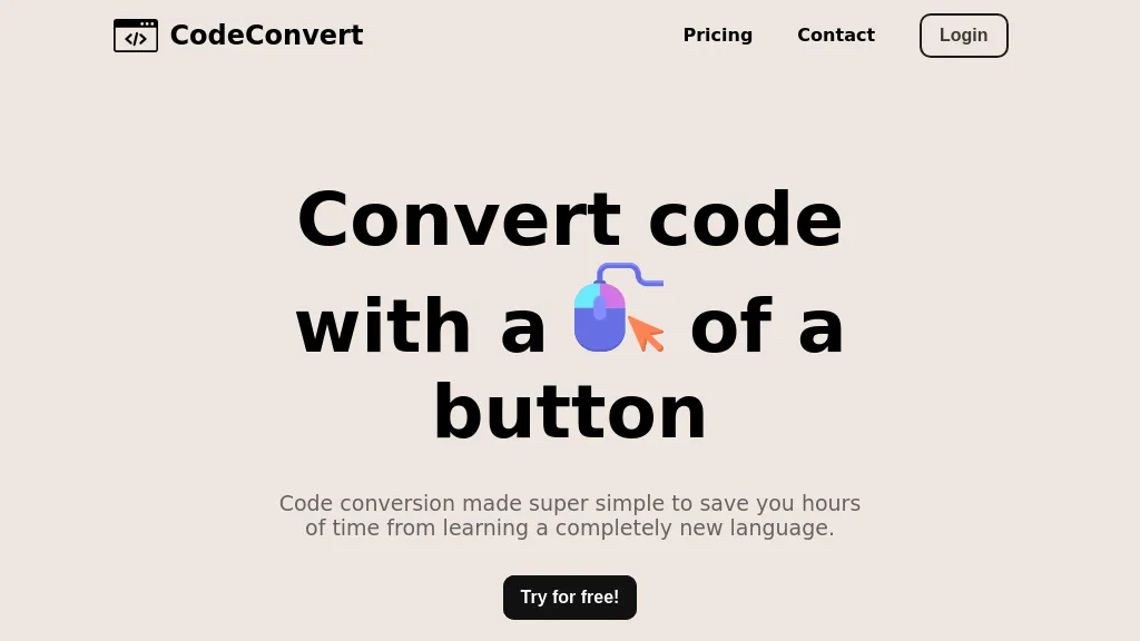 CodeConvert AI - aihinto.com
